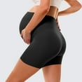 thumbnail image 2 of Women's Maternity Yoga Shorts Over The Belly Bump Summer Workout Running Active Short Pants, 2 of 5