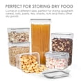 thumbnail image 4 of Contenedores de almacenamiento de alimentos Vtopmart, 24 unidades, sin BPA, con tapas, color gris, 4 of 6