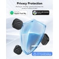 thumbnail image 3 of 2026 Air  Tags Item Locator for Android & iOS    Tags Compatible with  Find My (iOS) & 's Find Hub(Android) for , Luggage, Wallet,  Black (4 Pack), 3 of 6