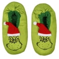 thumbnail image 3 of Dr. Seuss The Grinch That Stole Christmas Slippers Santa Grinch Slipper Socks with No-Slip Sole For Women Men, 3 of 6