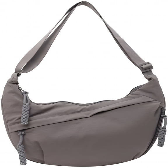 GASTROPOD Nylon Crescent Crossbody Bag for Women Shoulder Tote Handbag Casual Sling Bag Dumpling Purse Bag for Outdoor Travel