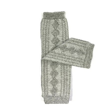 Wrapables Animals and Fun Colorful Baby Leg Warmers, Argyle Gray
