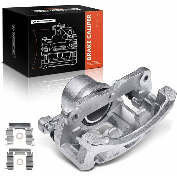 A-Premium Disc Brake Caliper Assembly with Bracket Compatible with Suzuki SX4 2007-2013 L4 2.0L Front Passenger Side