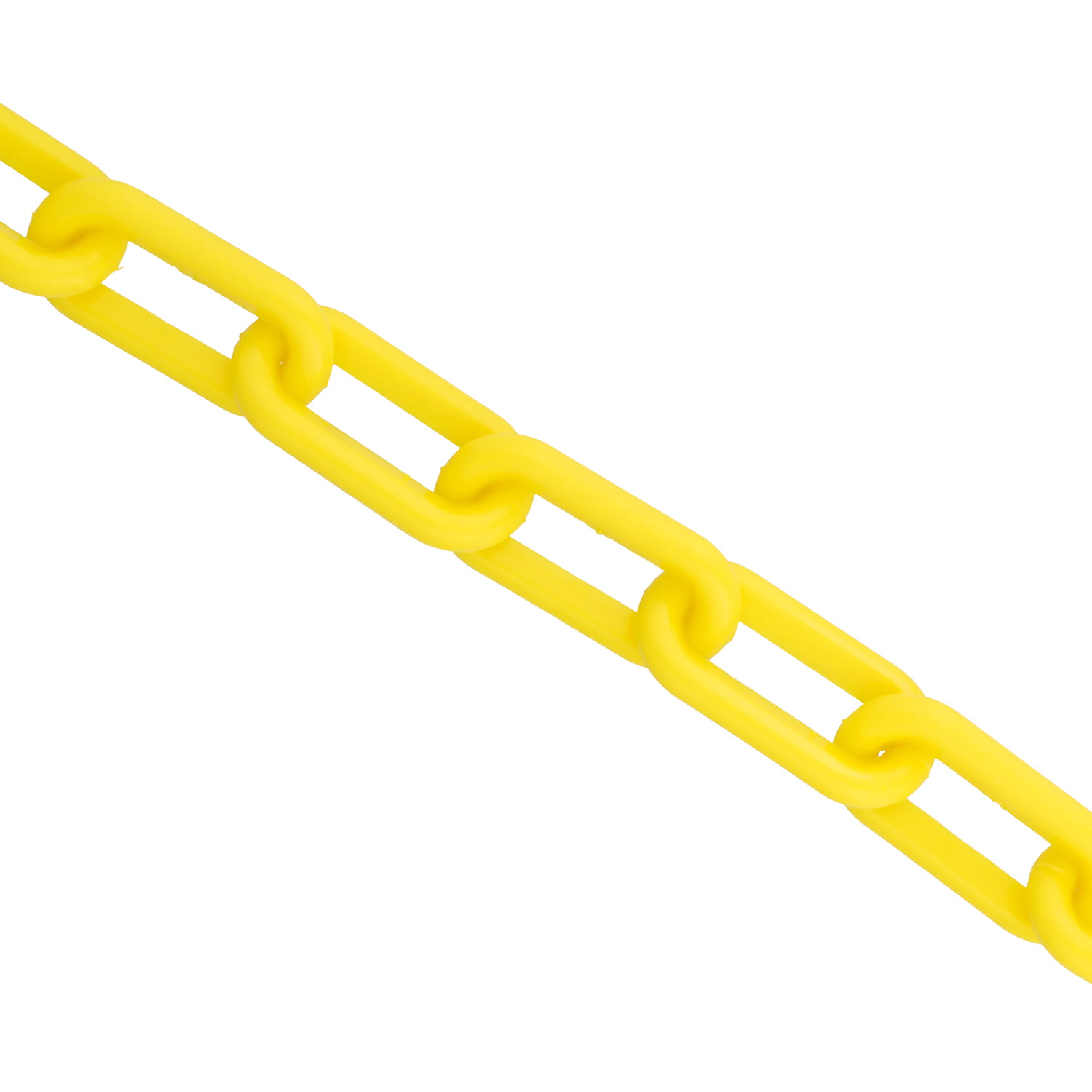 125FT Plastic Chain with Endless Applications in Crowd Control Yellow 