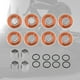 thumbnail image 1 of Juego de 8 Rodamientos de Skateboard Macarena Rodamiento de patineta ABEC 11 naranja, 1 of 8