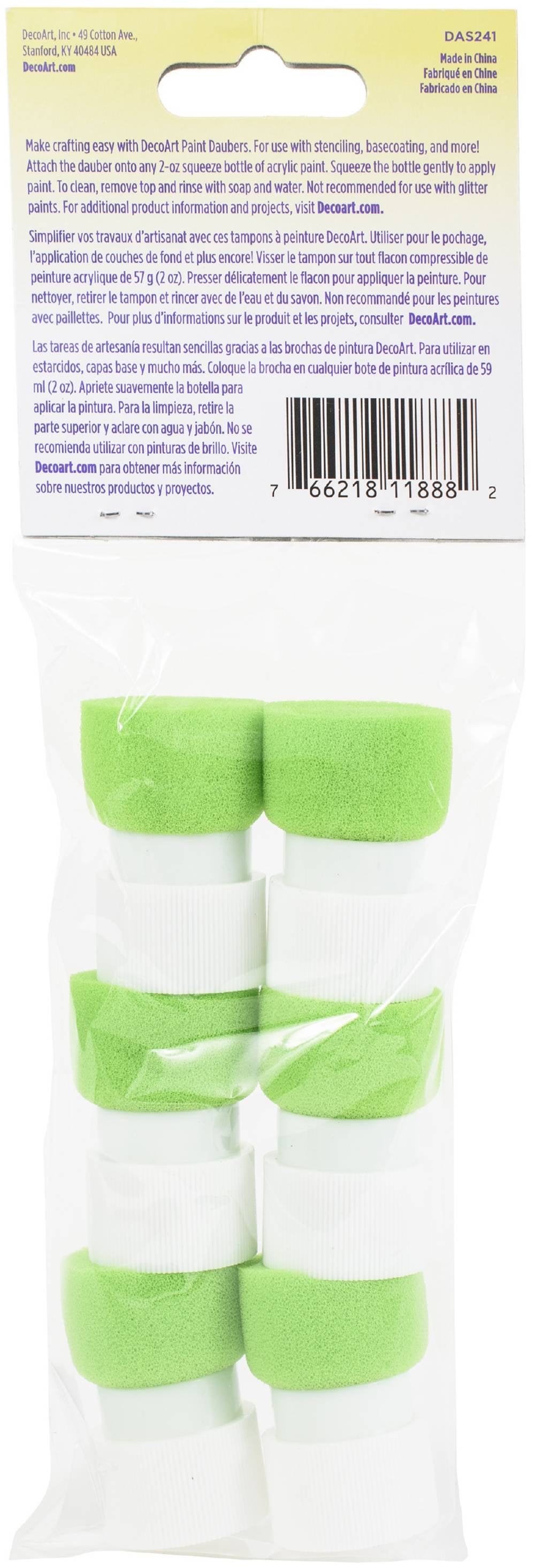 DecoArt Accessories Paint Daubers 6/Pkg