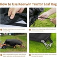 thumbnail image 4 of Lawn Tractor Leaf Bag Riding Mower Universal Collection Grass System, 4 of 8
