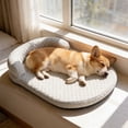 thumbnail image 1 of Alfombrilla refrescante de verano para perros pequeños y medianos y gatos, desmontable, transpirable, plegable, ligera, adecuada para uso en interiores y exteriores., 1 of 6