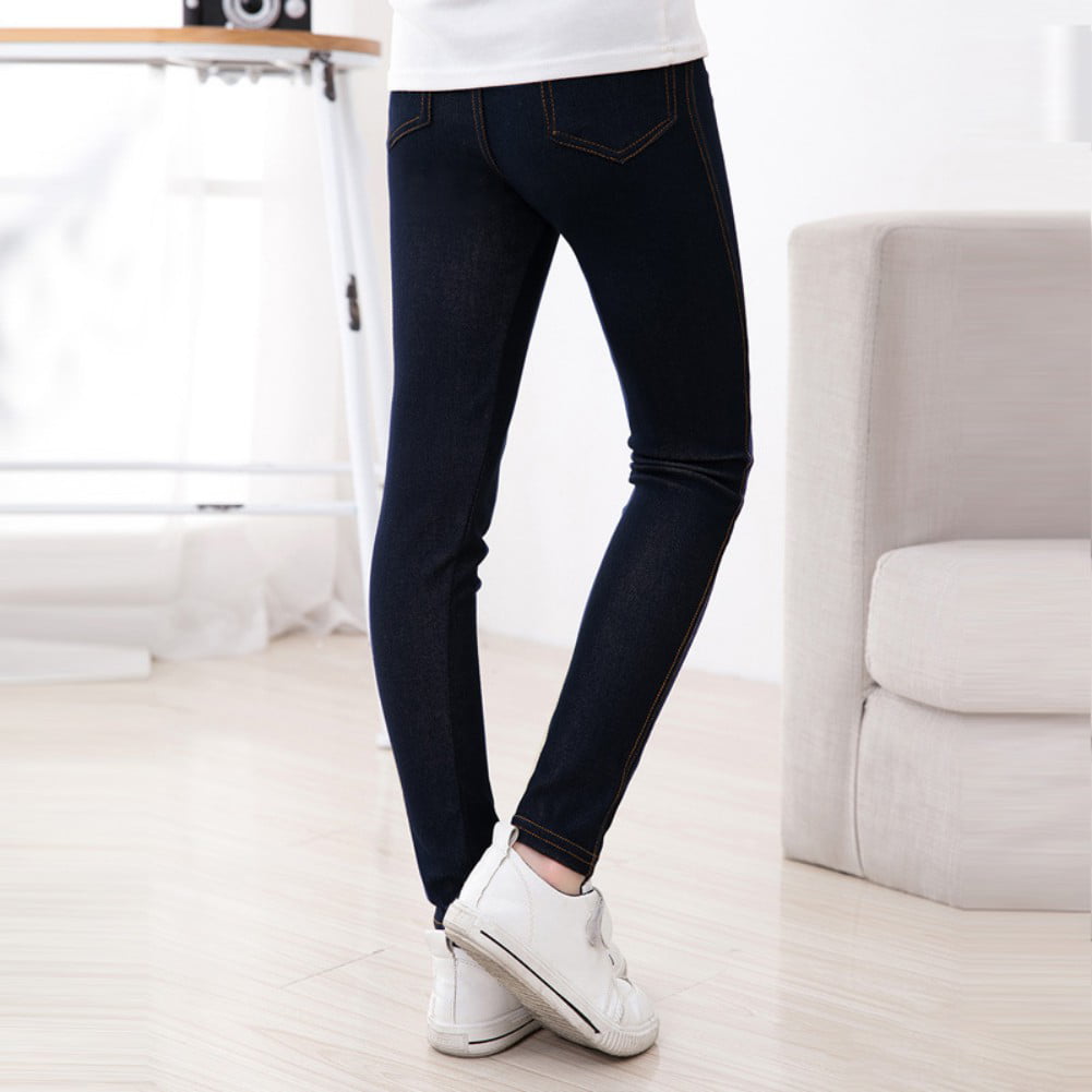 ZZYLHS Jeans for Woman High Waist Plus Size Full Length Skinny Pencil Black  Blue Denim Pants Stretch (Color : Black 606, Size : 26) at Amazon Women's  Jeans store