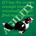 thumbnail image 3 of CafePress - Lap Dog Women's Dark T Shirt - Women's Traditional Fit Dark T-Shirt, 3 of 4