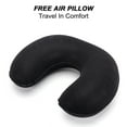 thumbnail image 4 of 17" Personal Item Underseat Duffel Bag W Pillow for United Airlines (Navy), 4 of 6
