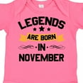 thumbnail image 4 of Inktastic Legends Are Born in November Boys or Girls Baby Bodysuit, 4 of 5