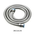 thumbnail image 2 of Linnome Stainless Steel Shower Hose for Home Bathroom Use Shower Head Connection Hose Needs, 2 of 5