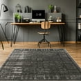 thumbnail image 2 of Linon Platinum Area Rug Collection, Gray and Black, 8'' x 11, 2 of 3