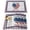 Type F, variant on Independence Day Placemats - Set of 4, 4th of July Patriotic Table Mats for Home Decorations, American USA Flag Place mats for Memorial Day Home Kitchen Dinner
