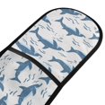 thumbnail image 2 of Dailycode Double Sided Oven Mitt with Loop Heat Resistant Kitchen Long Potholders 7" x 35" Dolphin Swimming, 2 of 6