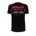 thumbnail image 2 of Metallica  Adult Kill 'Em All Tracks Back Print T-Shirt, 2 of 2