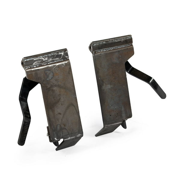 Titan Attachments Skid Steer Conversion Adapter, 17" x 9.25" Latch Box Weld, Quick Tach Mounting System, 50 Grade Steel