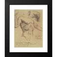 thumbnail image 2 of John Singer Sargent 19x24 Black Modern Framed Museum Art Print Titled - Study of the Resurrection for ‘Fifteen Mysteries of the Rosary’ (1903-1916), 2 of 5