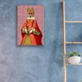 thumbnail image 3 of Epic Art 'Fox Queen' by Fab Funky, Acrylic Glass Wall Art, 16"x24", 3 of 3