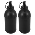 thumbnail image 2 of 2Pcs Storage Tube for Outdoor Play with 800ml Capacity Black Plastic Design, 2 of 8