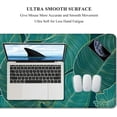 thumbnail image 3 of Desk Pad, XL Extended Large Gaming Mouse Pad 31.5 x 11.8 Inch, Waterproof Mousepad with Stitched Edge, Non-Slip Computer Keyboard Laptop Mat for Women Men Office Work, Teal Tropical Leaves, 3 of 6