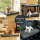 thumbnail image 5 of Cama para perros, ortopédica, autocalentable, impermeable, para perros grandes, 5 of 7