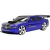New Bright (1:10) Battery Remote Control Dodge Charger Sports Car, Blue, Child