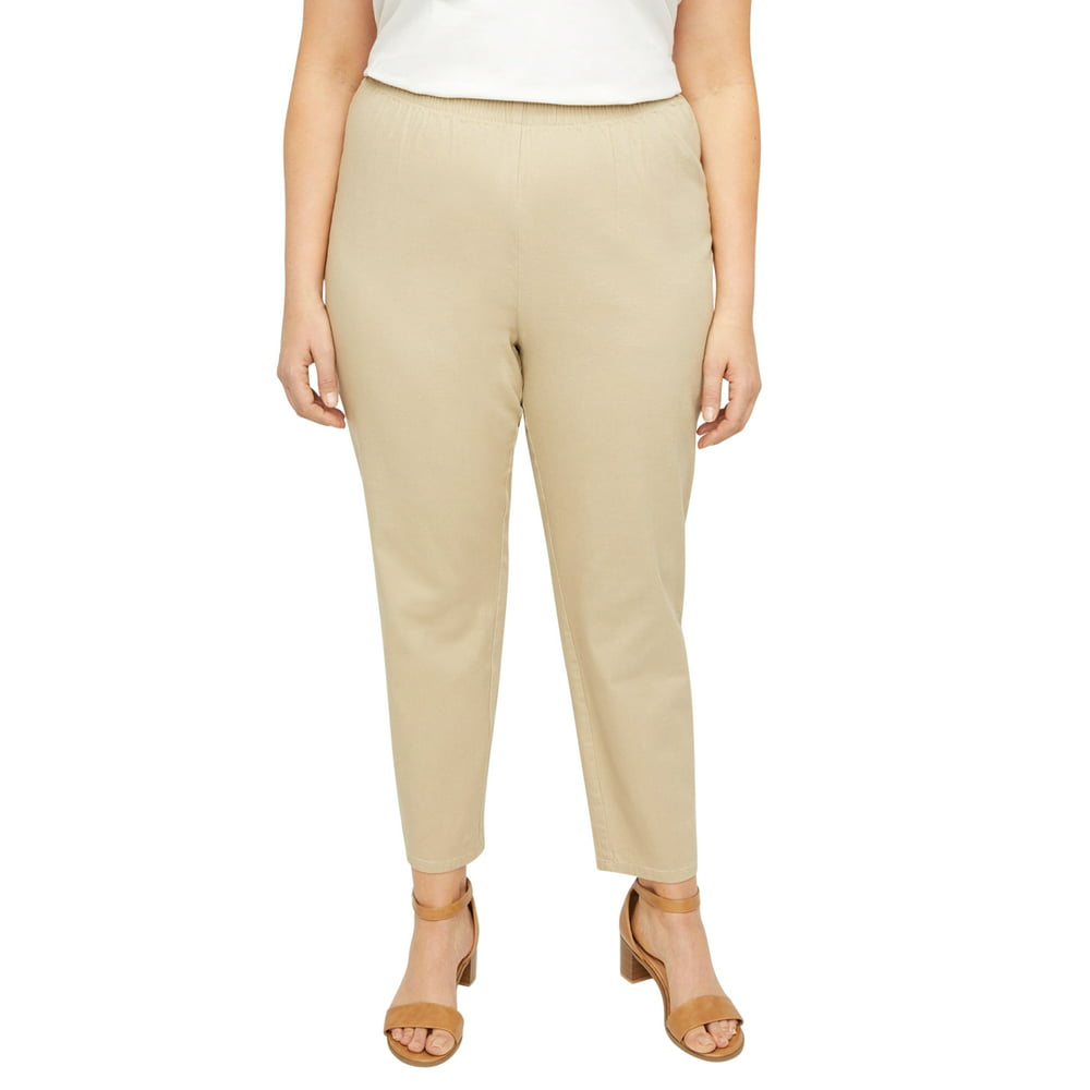 Catherines - Catherines Women's Plus Size Everyday Pant - 0X, Sycamore ...