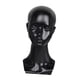 thumbnail image 3 of Cabeza de maniquí para peluquería y peluquería. negro, 3 of 9