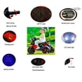 thumbnail image 6 of HappyToysWorldKids Electric Motorcycle 3 Wheels, Ride On Toy with App Control & Music, Light-Up Wheels for Boys Girls Ages 3-8, Battery Powered Motorbike with Safety Training Wheels, 6 of 7