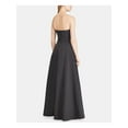 thumbnail image 2 of Ralph Lauren Womens Polka Dot Gown A-line Dress, Black, 8, 2 of 4
