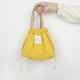 thumbnail image 4 of Bolsa de almuerzo de pana, bolsa de almuerzo para mujeres trabajadoras de oficina y estudiantes, azul (amarillo) Xemadio HY-0176, 4 of 4