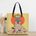thumbnail image 5 of Killer Klowns from Outer Space Clown Handbags PU Leather Purses And Handbags For Girl Ladies Handle Shoulder Satchel Bag with Top Magnetic Snap Closure 39x39cm, 5 of 8