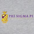 thumbnail image 3 of CafePress - Phi Sigma Pi Full Color Wordmark Long Sleeve T Shirt - Womens Baseball Tee, 3 of 4