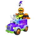thumbnail image 1 of Occasions 10.5' INFLATABLE HALLOWEEN TRUCK, 10.5 ft Tall, Multicolored, 1 of 5