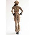 thumbnail image 4 of Ragstock Lurex Leopard Print Bell Bottoms, 4 of 4
