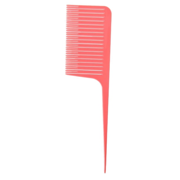 Peine de Plástico resistente Al Calor Sunnimix Resaltando del Pel Herramienta del Salón Rosa Rosado