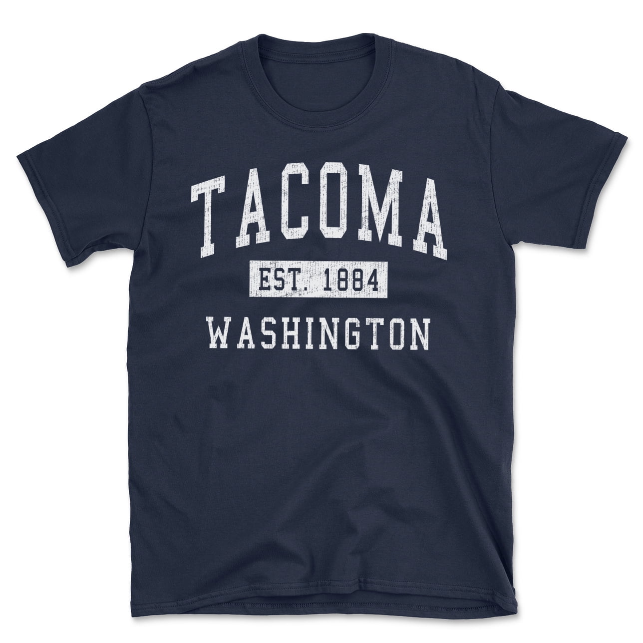 Tacoma Washington Classic Established Men's Cotton T-Shirt - Walmart.com
