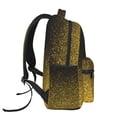 thumbnail image 3 of Fotbe Gold Glitter Gradient Pattern Casual Backpack for School, Travel, and Outdoor Activities - Durable, Lightweight, and Comfortable, 3 of 5