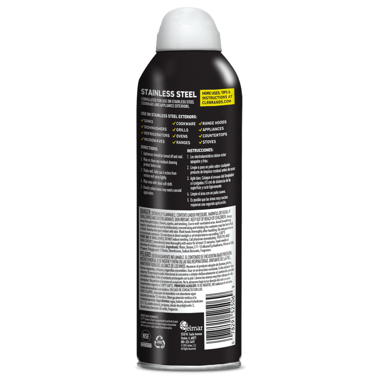 Cif Perfect Finish Stainless Steel Streak-Free Shine Polish Spray, 435ml