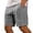 b-219Light Gray903, variant on PIMSSY Men Casual Summer Shorts Lightweight Loose Fit Beach Walking Comfortable Elastic Waist Breathable Outdoor Shorts Solid Color Male Cozy Bottoms