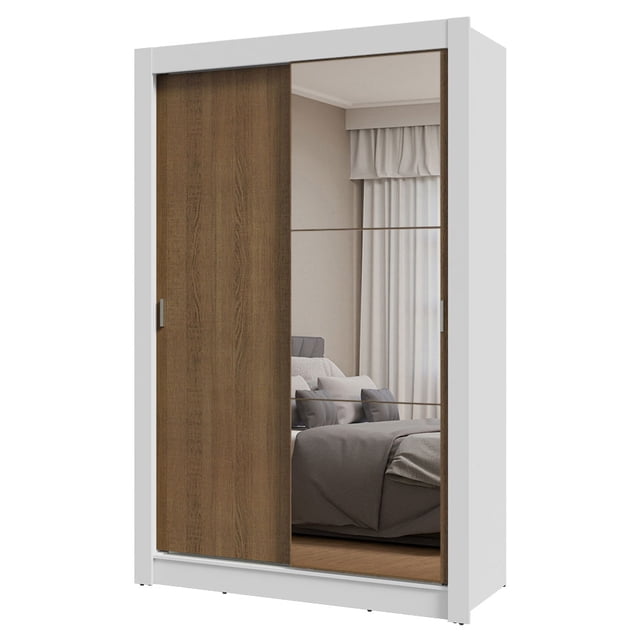 Ropero Clóset Madesa Milano 2 Puertas 1 Espejo BM