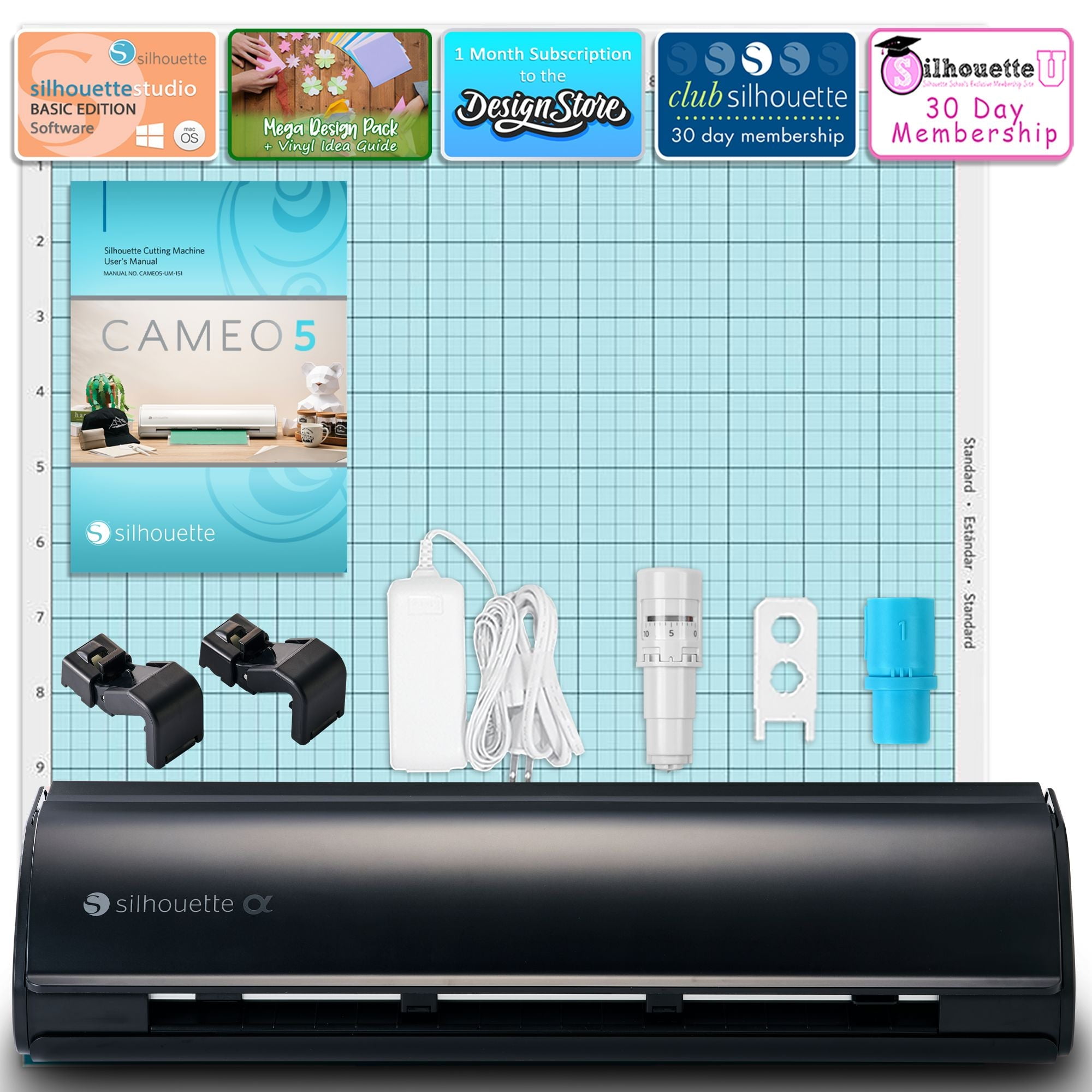 Bernette B79 Harry Potter Sewing & Embroidery Machine with Silhouette Cameo 5&alpha; Alpha