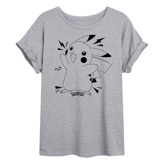 Pokémon - Pikachu Dex - Juniors Ideal Flowy Muscle T-Shirt