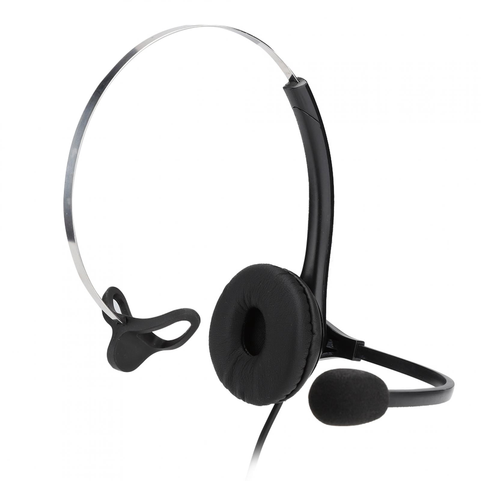 Cuffie Con Microfono Arama RJ9 Per Telefoni Fissi - Compatibili Con Yealink, Avaya, Grandstream, Cancellazione Rumore