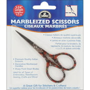 6128/3 Marbleized Scissor, 3-3/4-Inch, Golden Copper