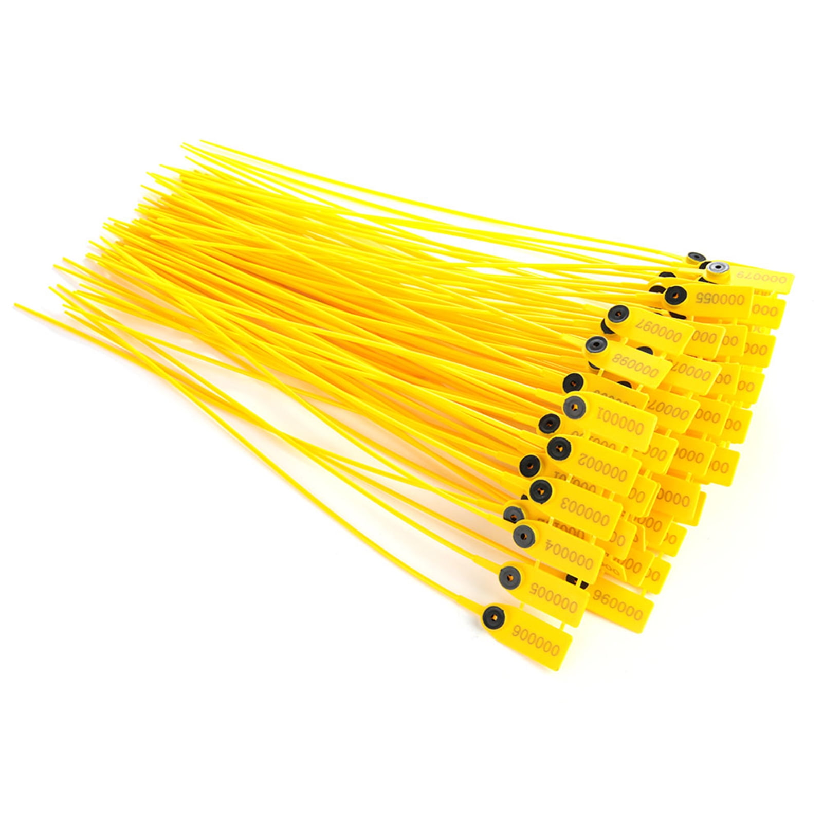 Colored Zip Ties, PP Material Label Cable Ties, Security With Number