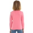 thumbnail image 6 of Cudlie Toddler Girls’ 5-Pack Long Sleeve Tees, Cotton Blend Crewnecks in Stylish Modern Colors, Sizes 12M–4T, 6 of 12