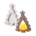 thumbnail image 4 of Candle Stand Mold Candle Holder Mold Christmas Tree Shape Candle Rack Molds Easy Demolding Molds for Candle Stand, 4 of 7